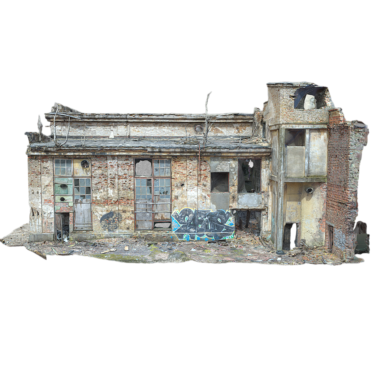 Abandoned Soviet factories