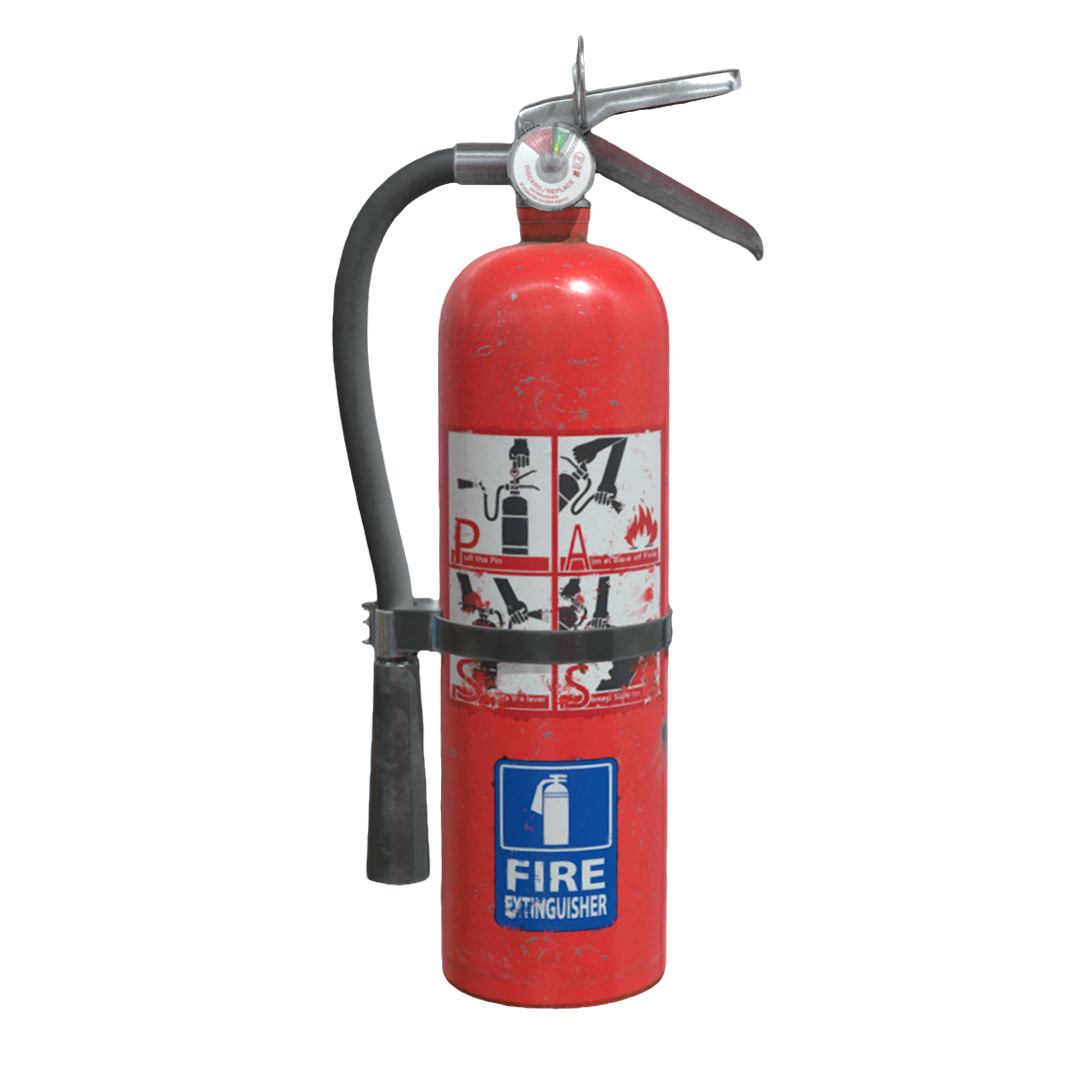 Dry powder fire extinguisher