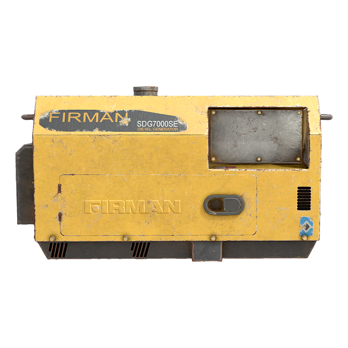 Old style Firman diesel generator