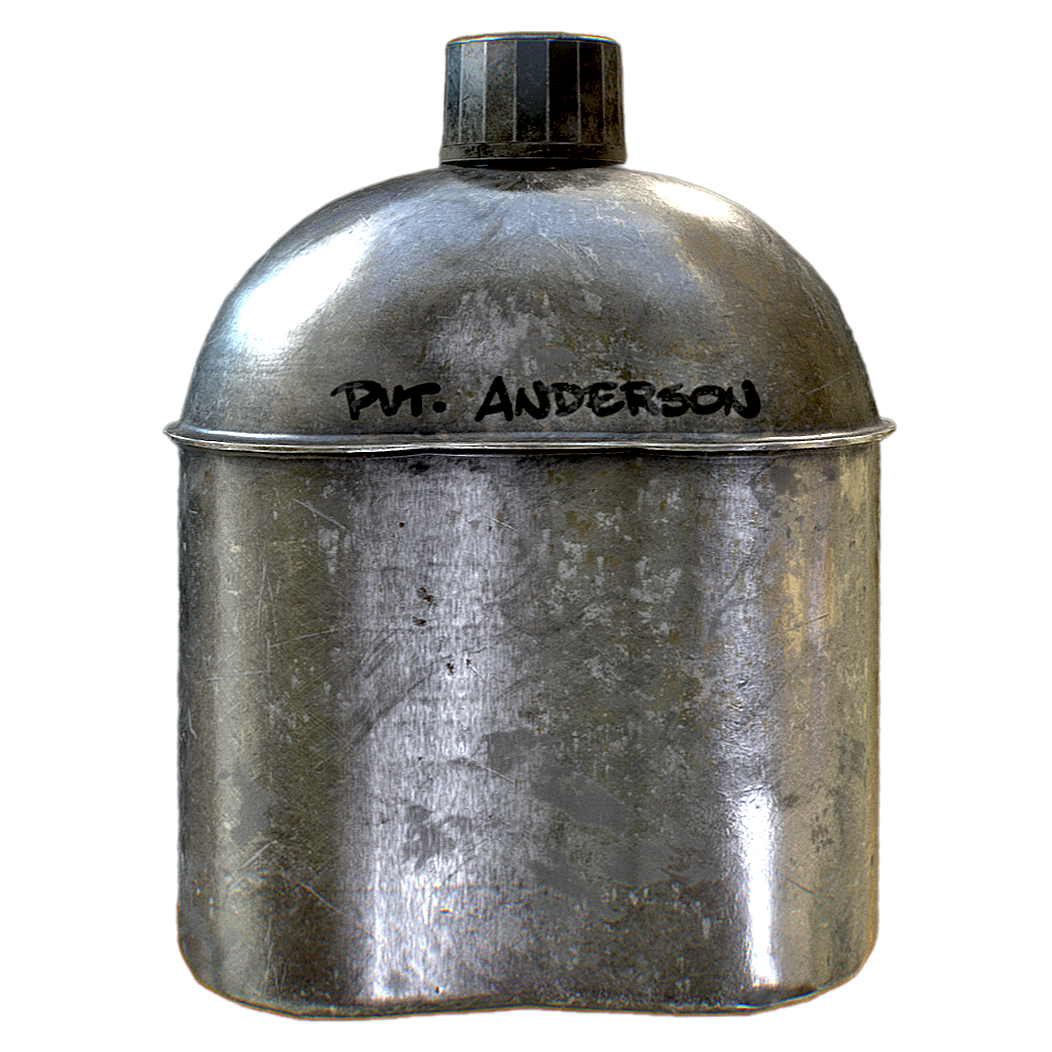 Old style military kettle