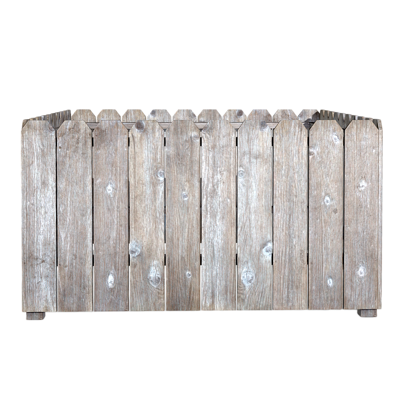 Old style wooden fence