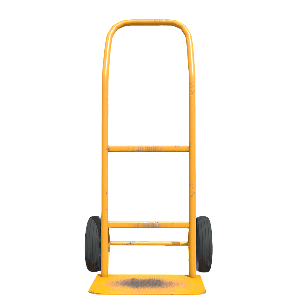 Hand push cargo truck