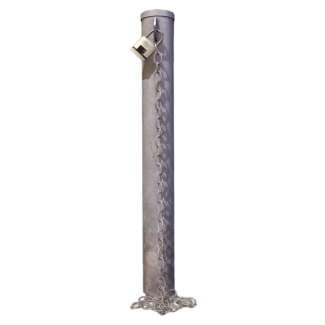 Iron chain fence rod