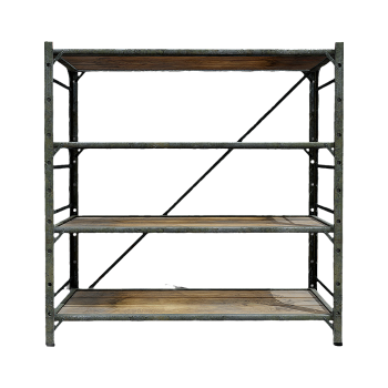 Large three-layer metal shelves
