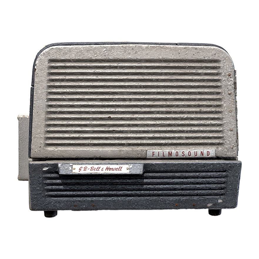 Old style home movie projector