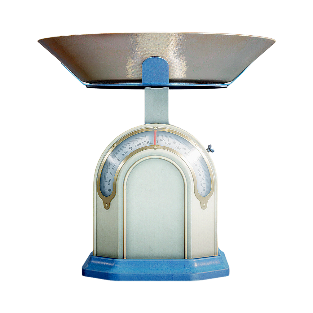 Old style kitchen scale