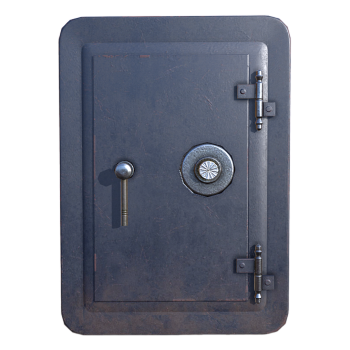 Old anti-theft safe