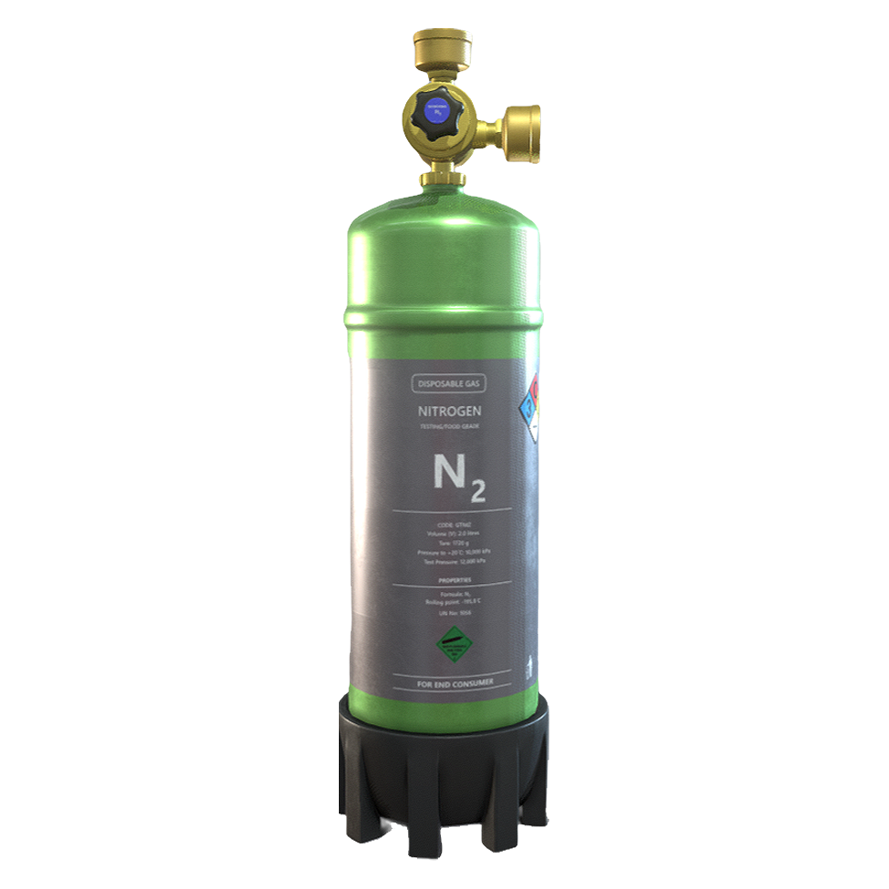 Gas cylinder GLB model