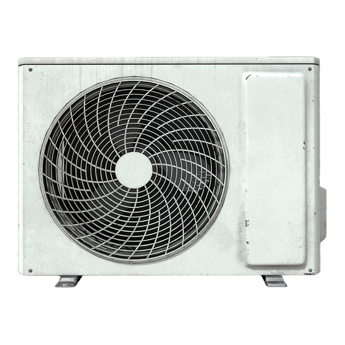 3D model of air conditioning outdoor unit