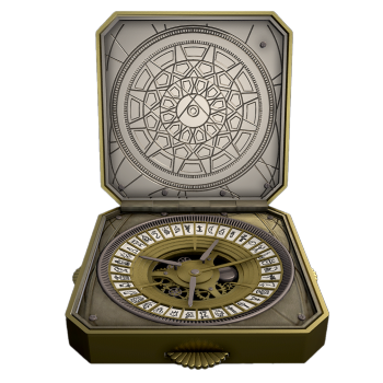 Medieval Distance Measuring Compass