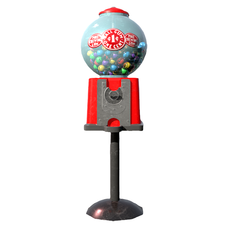 Bubble gum machine