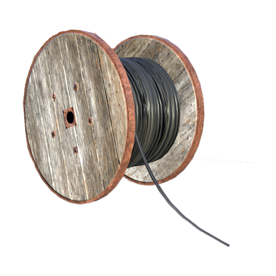 3D model of cable reel