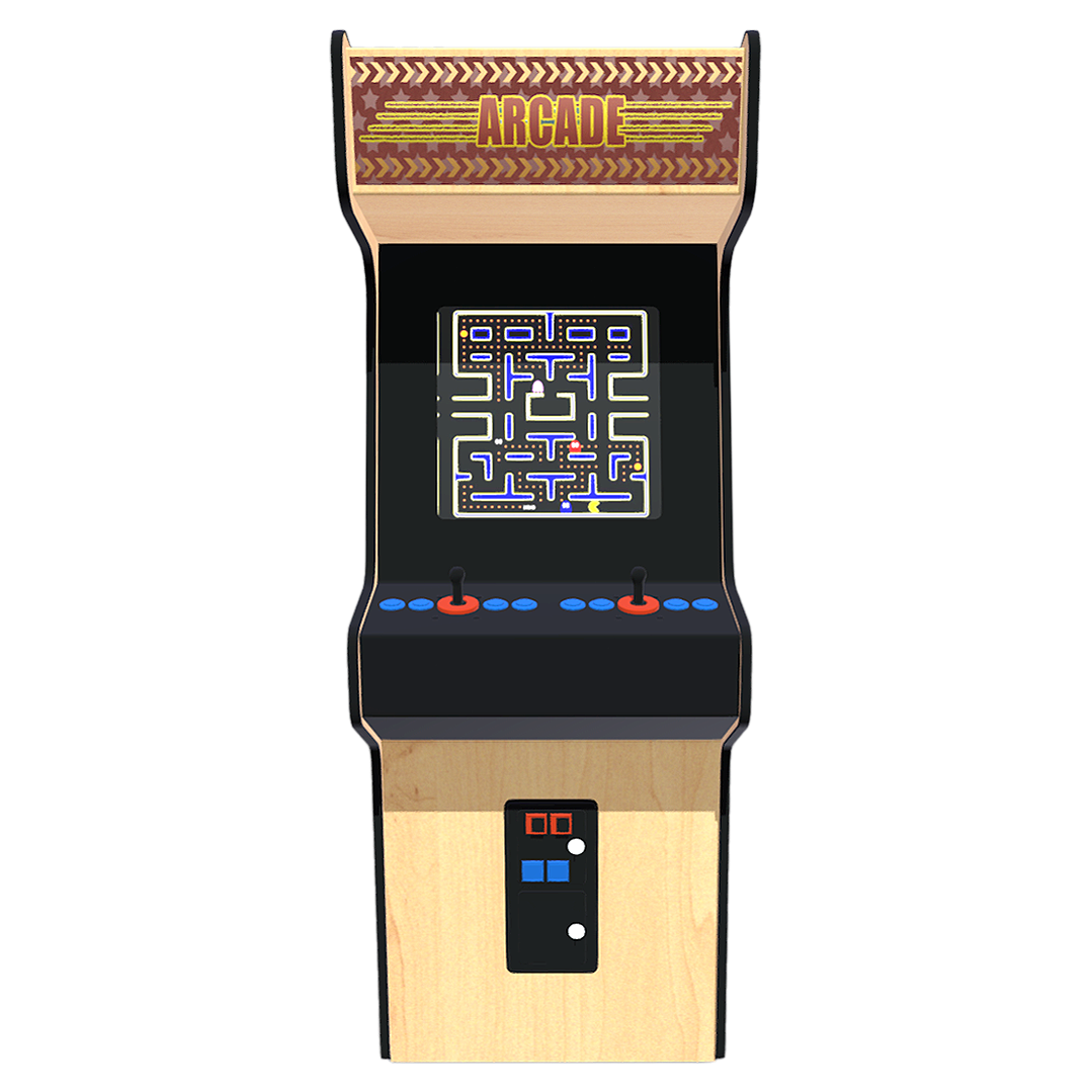 Pac Man Arcade OBJ Model