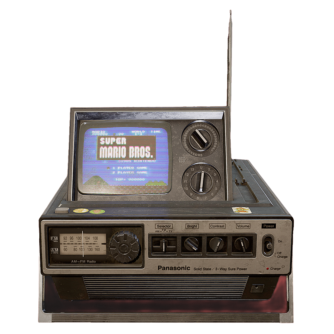 Old style satellite TV Panasonic TR-545C