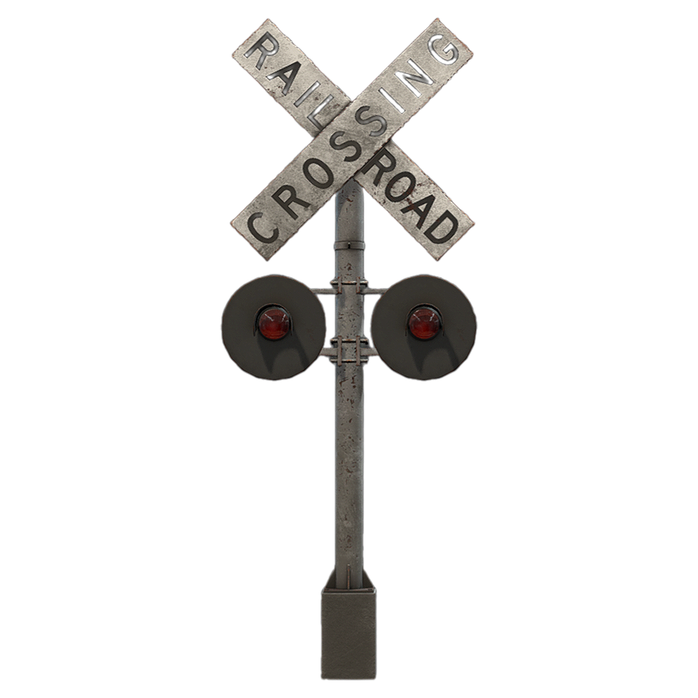 Railway lane signal lights