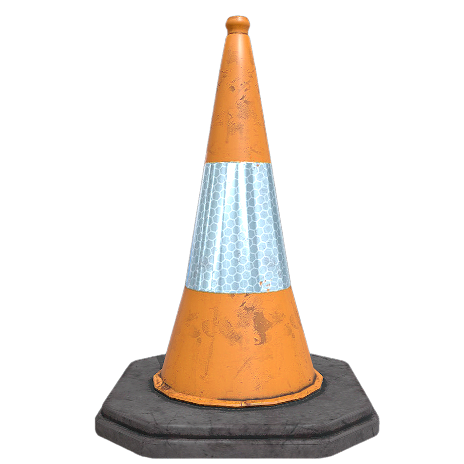 Rubber Barrier FBX Model