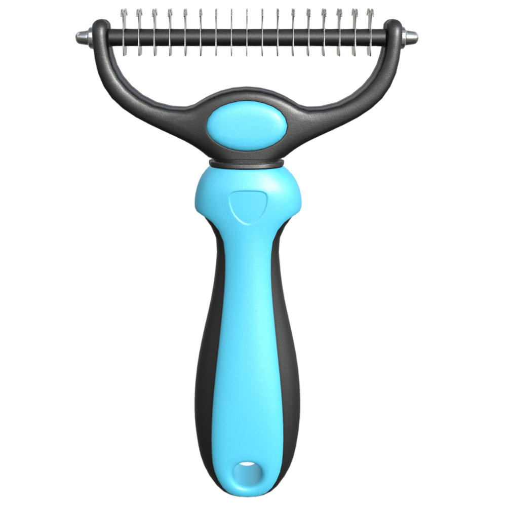 Pet grooming brush rake comb FBX model