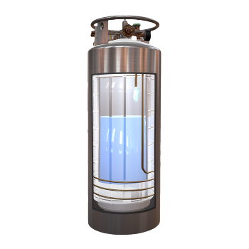 Internal structure of liquid oxygen tank