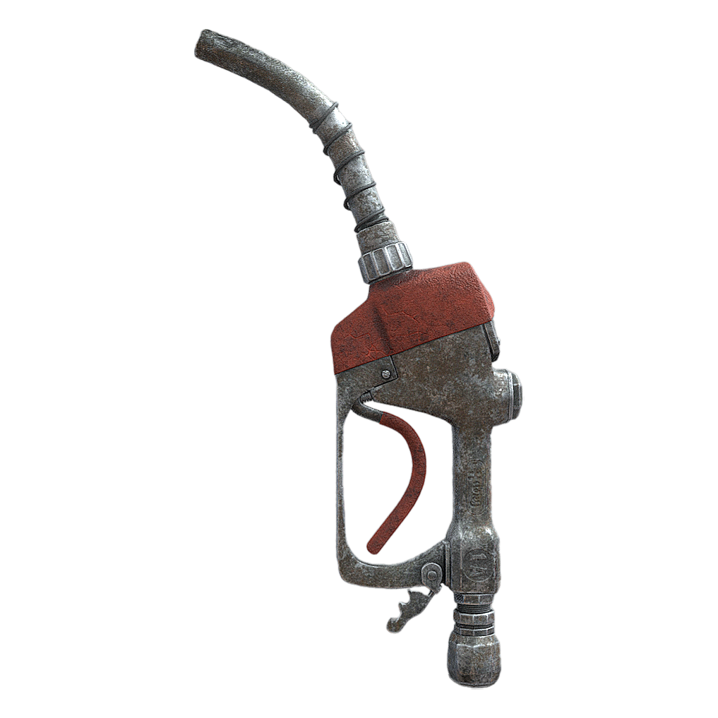 FBX model of fuel pump nozzle