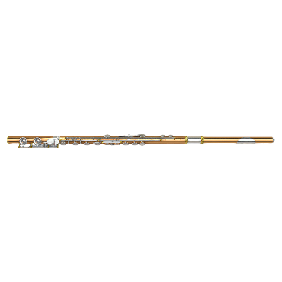 Clarinet copper flute OBJ model