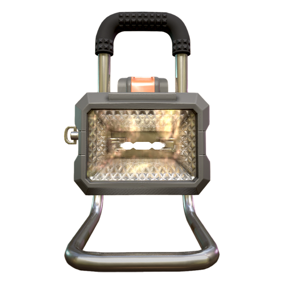 3D model of construction night light