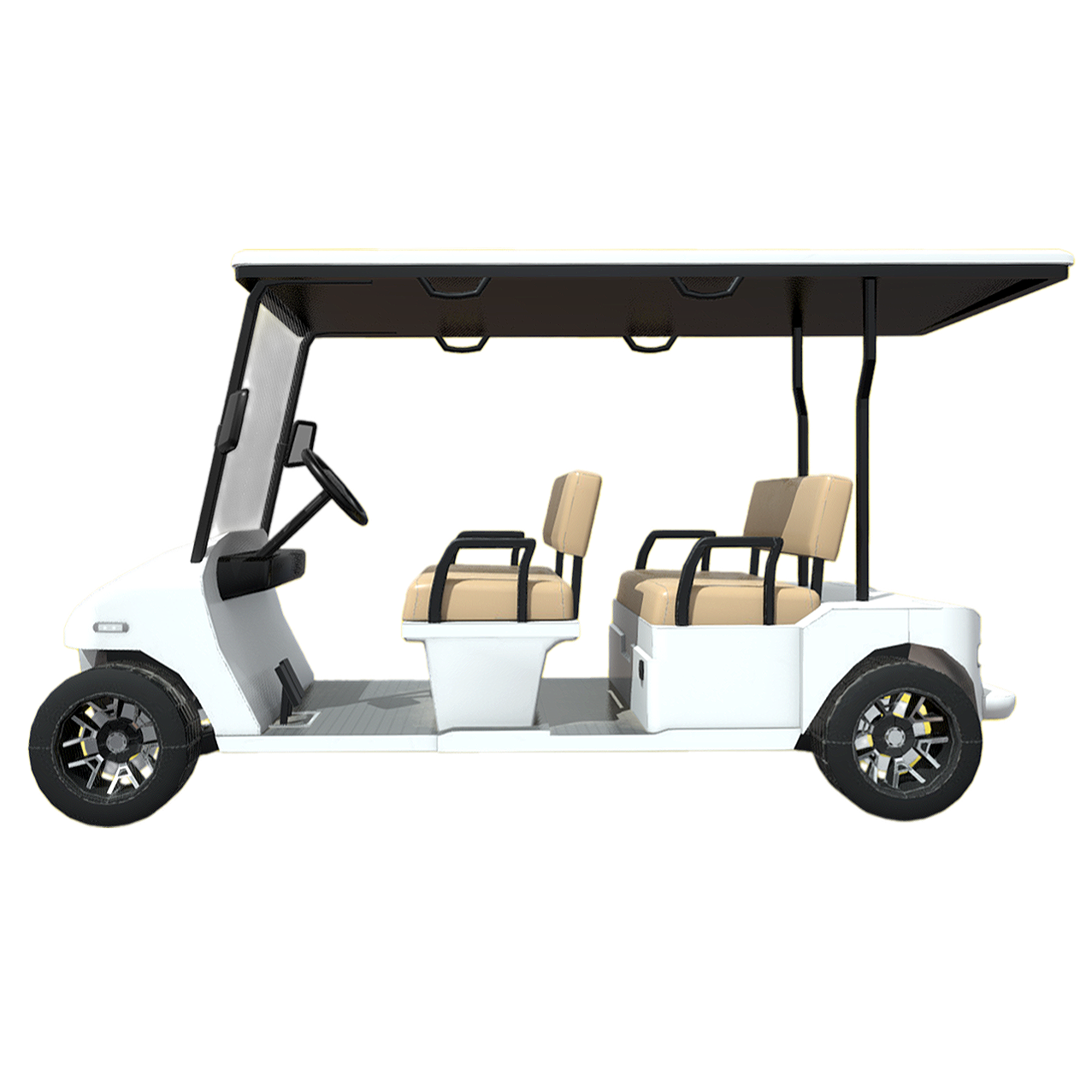 Golf Cart OBJ Model