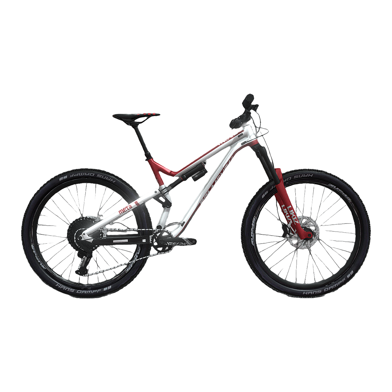 STL model of mountain bike