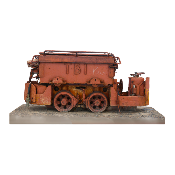Electric mining train