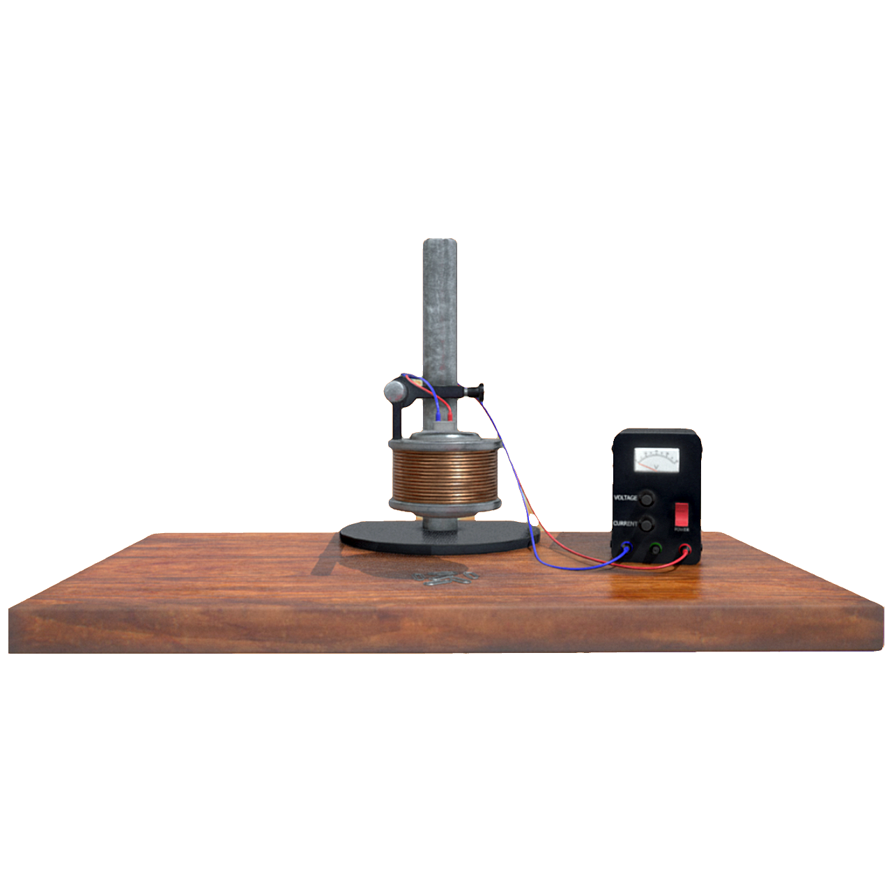 Electromagnetic Physics Experiment (3D Experimental Animation)