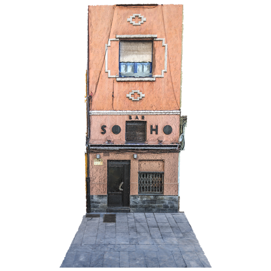 Shinjuku Soho Bar (3D scanned street view)