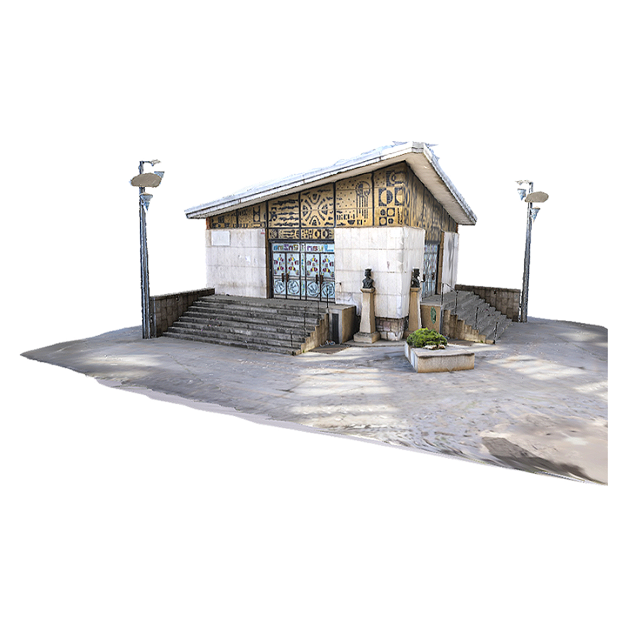 Spanish Xihong Street Convenience Store (3D scanned street view)