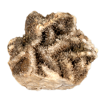 Quartz crystals of hydrothermal deposits