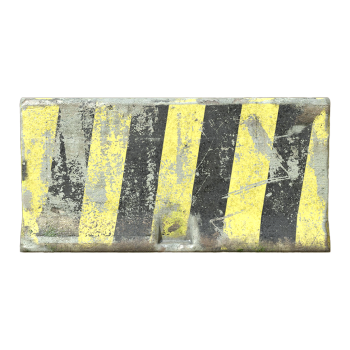 Concrete road barrier