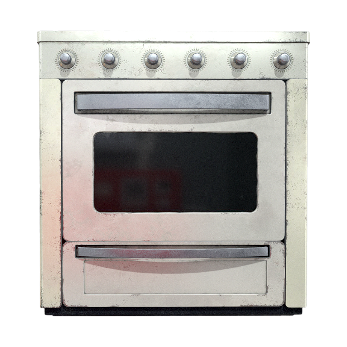 80 s Vintage White Oven