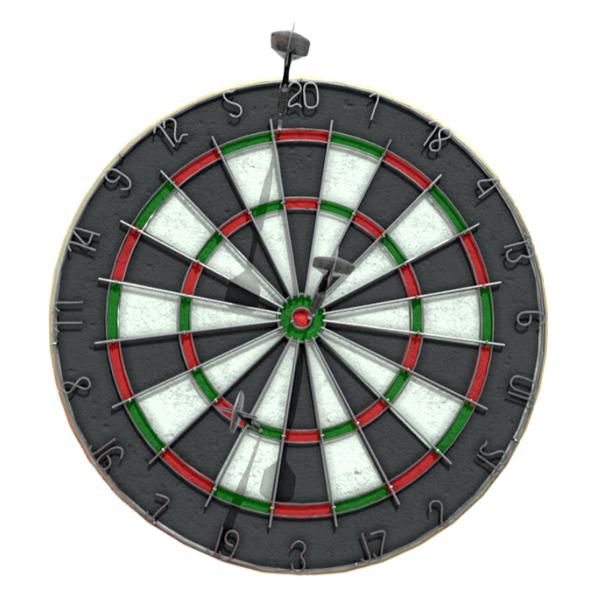 Indoor Hanging Dart Target