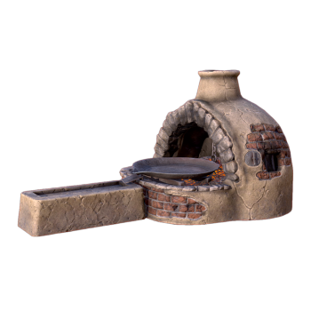 Old Western European Brick Furnace