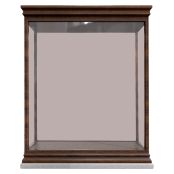 Wooden Frame Large Glass Display Cabinet