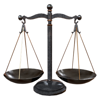 Vintage Cast Iron Tray Balance