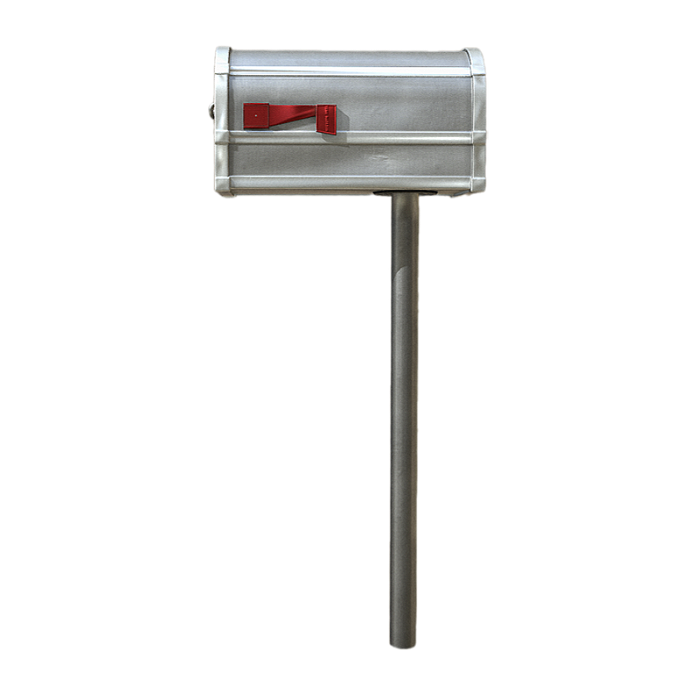 Courtyard vertical metal mailbox