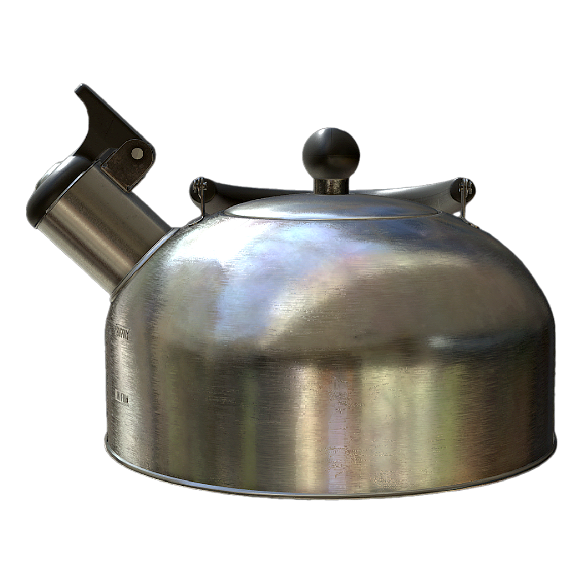 Portable stainless steel kettle