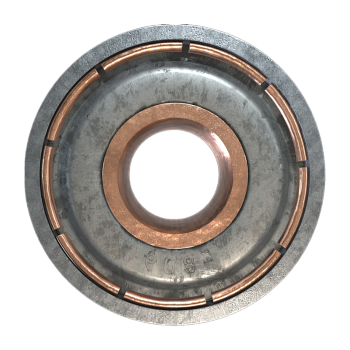 Slightly worn bearings