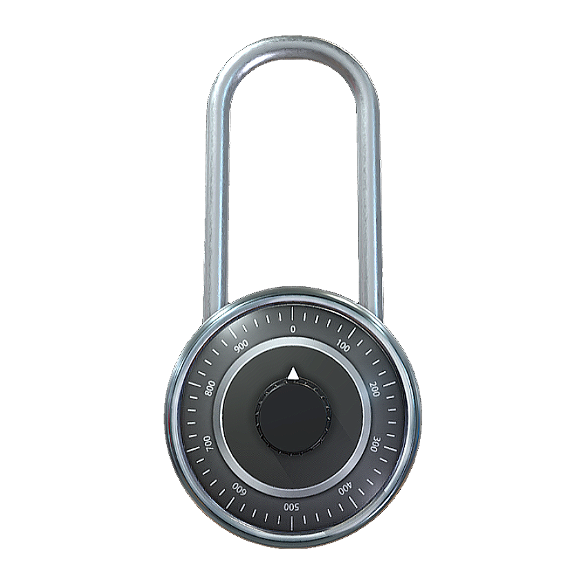 Disassembled fuse lock