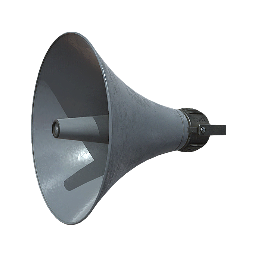 Outdoor broadcast loudspeaker