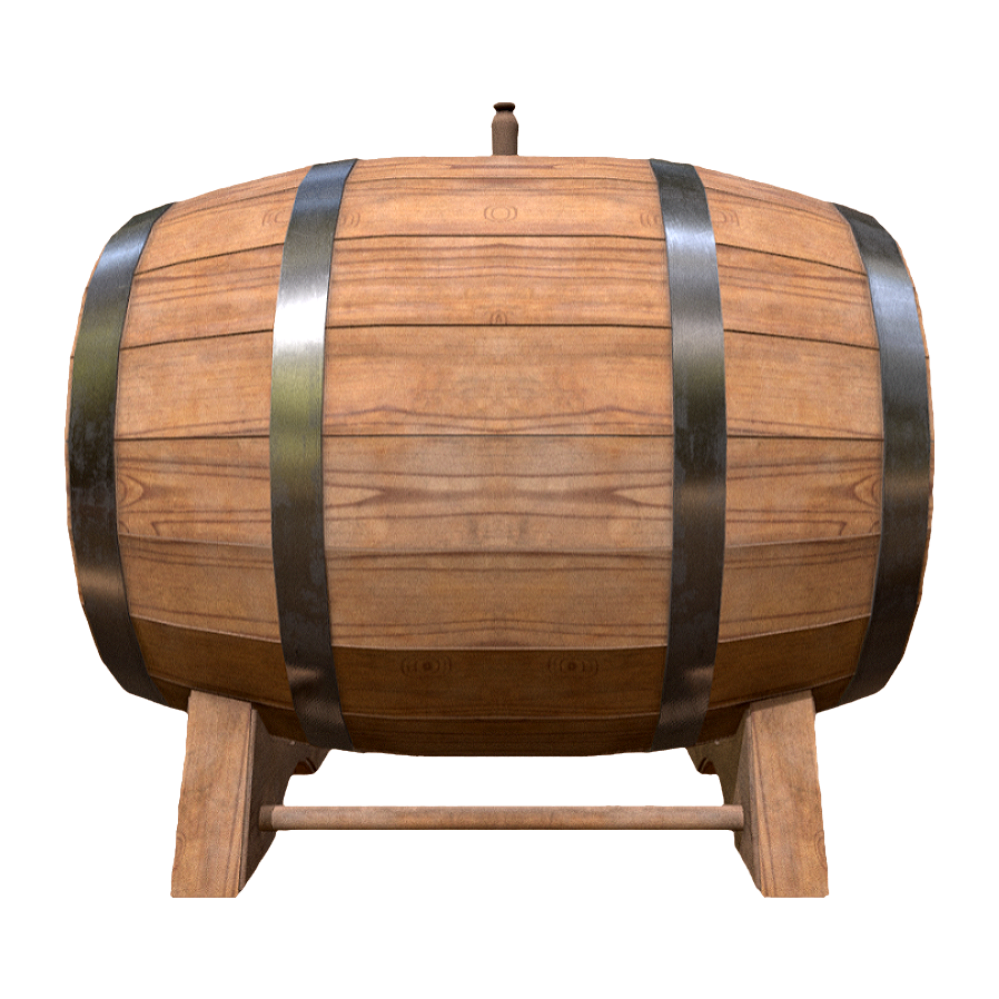 Western-style wine barrel