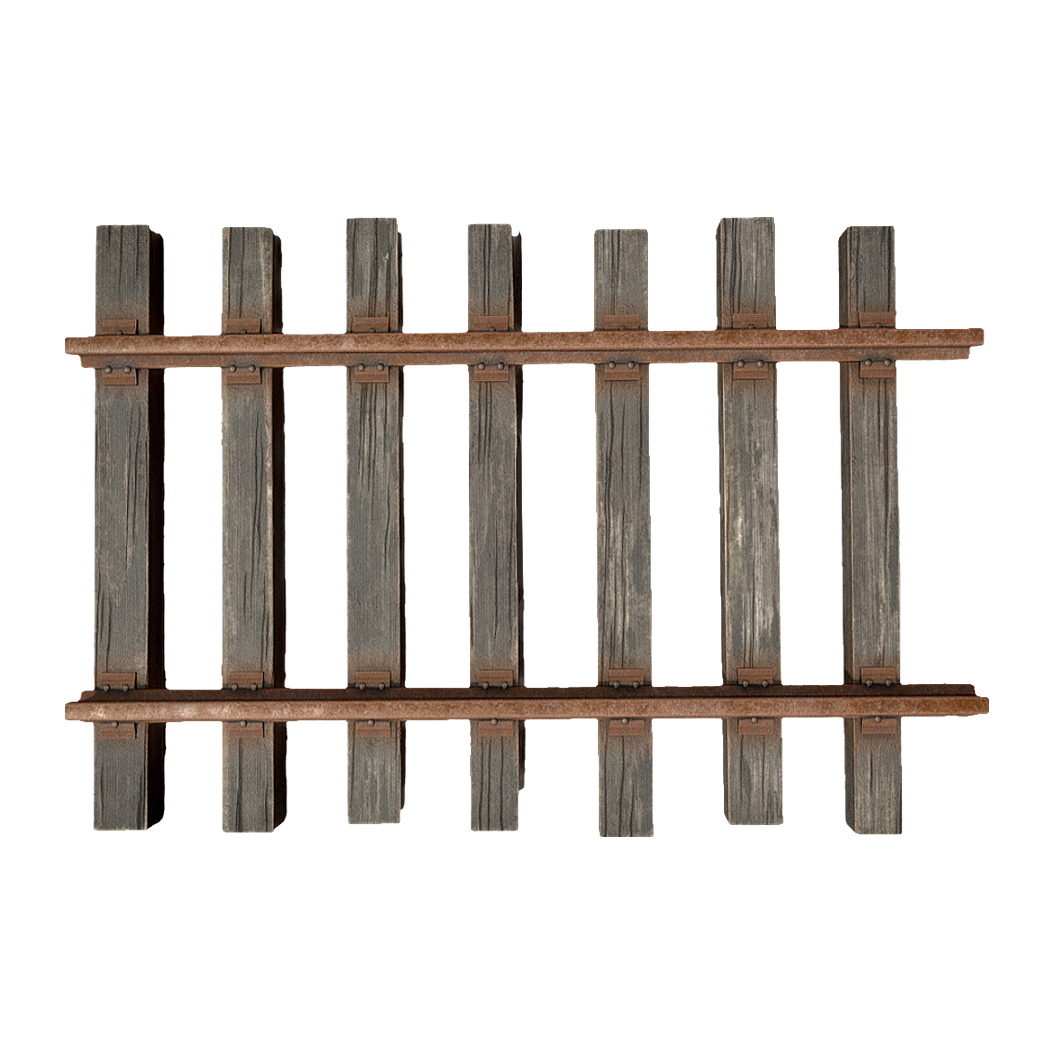 a section of train track