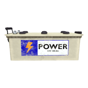 Old electric car battery