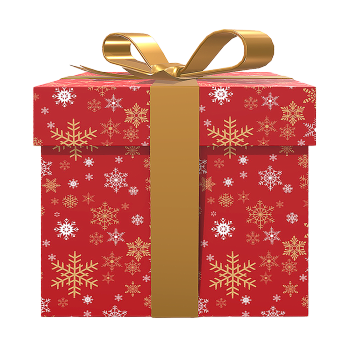 Red Christmas Gift Box
