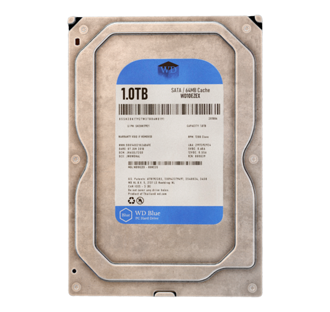 West Number 1TB Mechanical Hard Disk