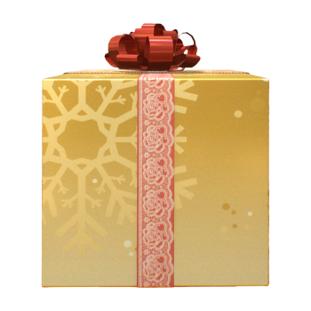 Christmas decoration gift box