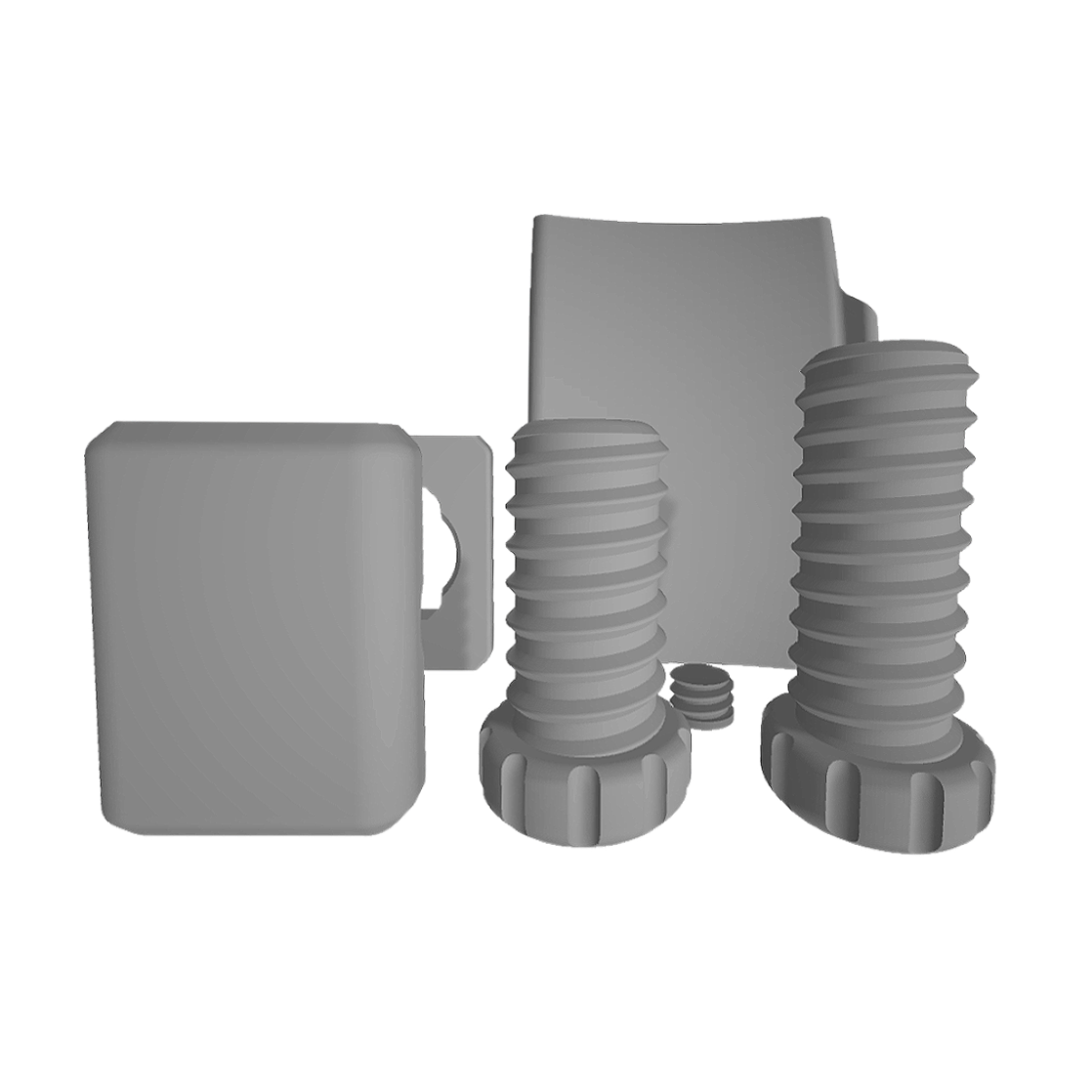 Assembled Headset Table Clip (3D Printing)